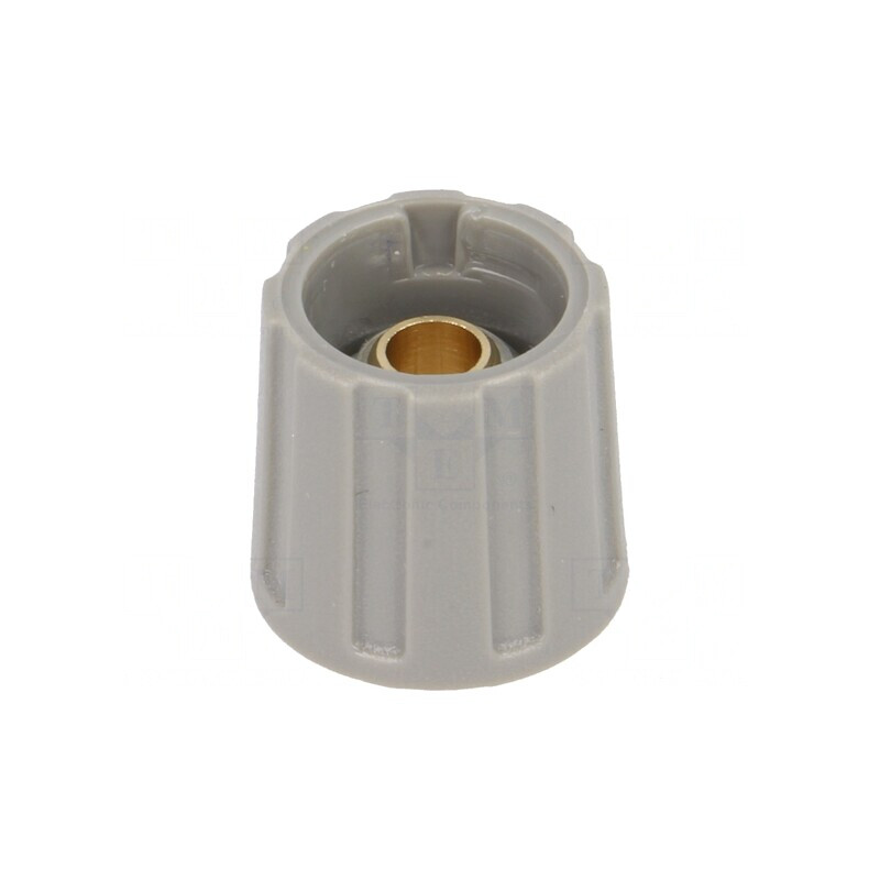 Buton rotativ gri 6,35mm 16x15,5mm ABS | Electronic-mag.ro | Componente Electronice