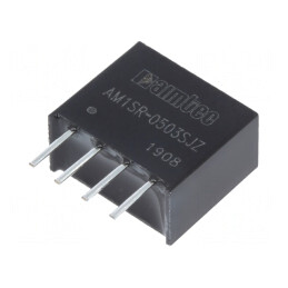 Convertor DC-DC 5V la 3.3V 750mW SIP4 THT | Electronic-mag.ro | Componente Electronice