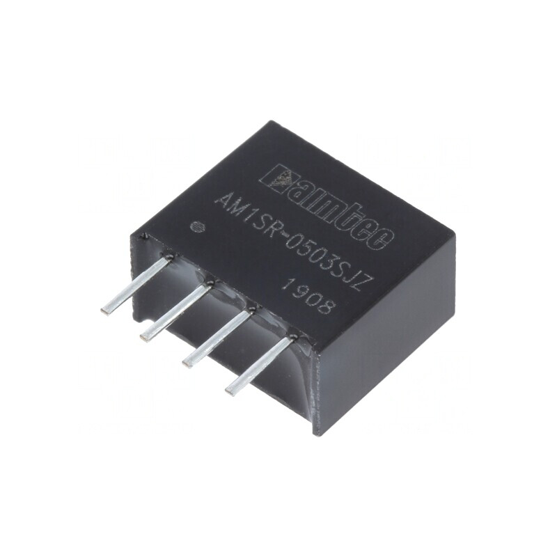 Convertor DC-DC 5V la 3.3V 750mW SIP4 THT | Electronic-mag.ro | Componente Electronice