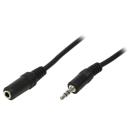 Cablu Audio Jack 3,5mm 10m Negru | Electronic-mag.ro | Componente Electronice
