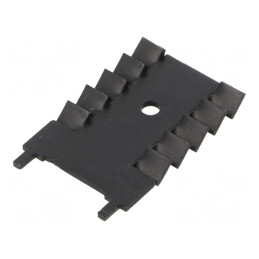 Radiator TO220 Negru 4x22x31.6mm 27K/W | Electronic-mag.ro | Componente Electronice