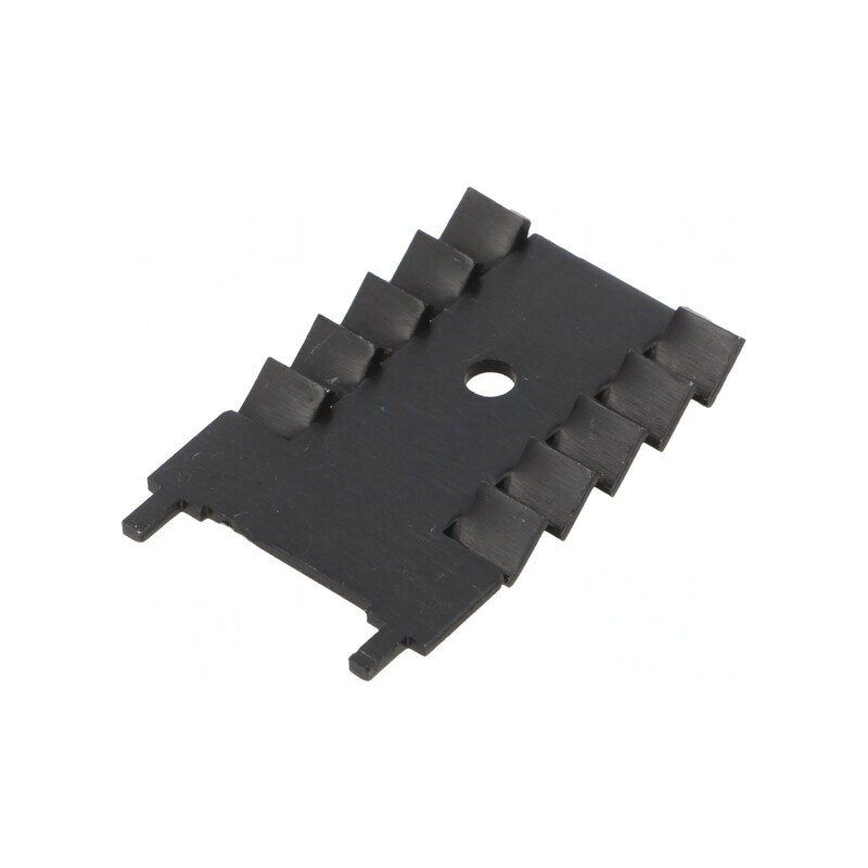 Radiator TO220 Negru 4x22x31.6mm 27K/W | Electronic-mag.ro | Componente Electronice Radiator TO220 Negru 4x22x31.6mm 27K/W | Electronic-mag.ro | Componente Electronice