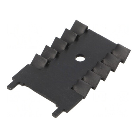 Radiator TO220 Negru 4x22x31.6mm 27K/W | Electronic-mag.ro | Componente Electronice