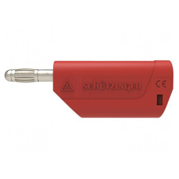 Mufă Banană 4mm Roșie 32A | Electronic-mag.ro | Componente Electronice