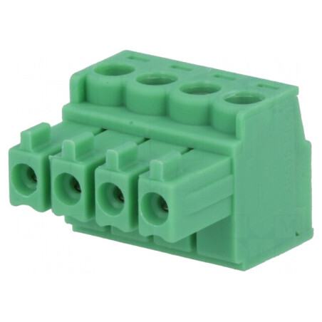 Regletă de Conexiuni Deconectabilă 3,5mm 4 Piste Drept Mufă | Electronic-mag.ro | Componente Electronice