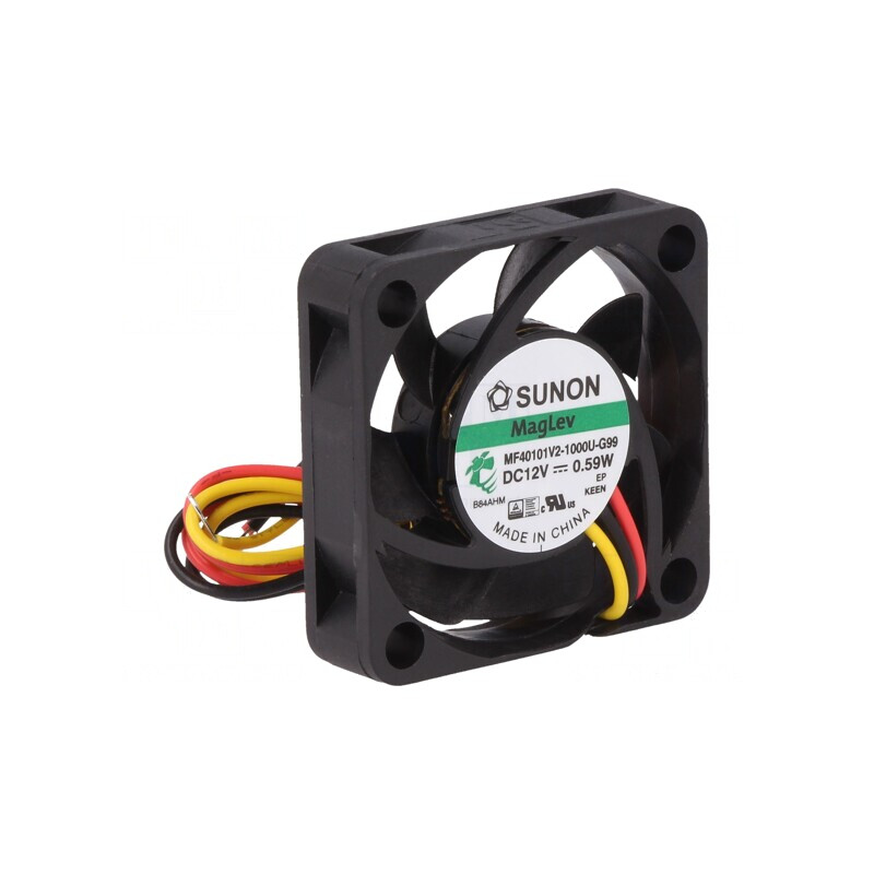 Ventilator DC Axial 12V 40x40x10mm 11.89m3/h 20.6dBA | Electronic-mag.ro | Componente Electronice