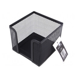 Suport Metalic Negru pentru Cuburi de Hârtie | Electronic-mag.ro | Componente Electronice