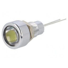 Lampă LED Galbenă Ø8,2mm IP67 pentru PCB | Electronic-mag.ro | Componente Electronice