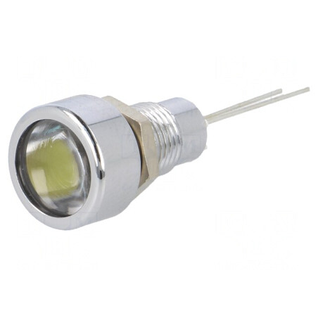 Lampă LED Galbenă Ø8,2mm IP67 pentru PCB | Electronic-mag.ro | Componente Electronice