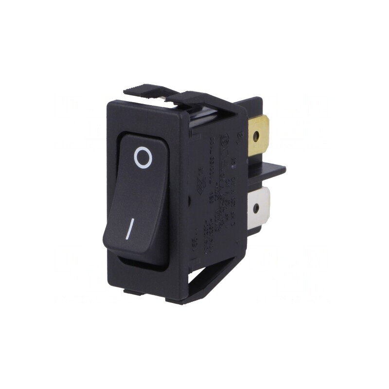 Rocker Switch ON-OFF 16A 250V Black IP40 | Electronic-mag.ro | Componente Electronice Rocker Switch ON-OFF 16A 250V Black IP40 | Electronic-mag.ro | Componente Electronice