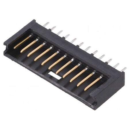 Conector Header 12P AMPMODU II 0.38AU | Electronic-mag.ro | Componente Electronice