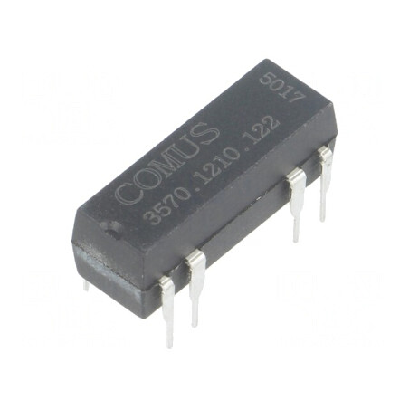 Releu Senzor Reed SPST-NO 12VDC 500mA 150VDC 10W | Electronic-mag.ro | Componente Electronice