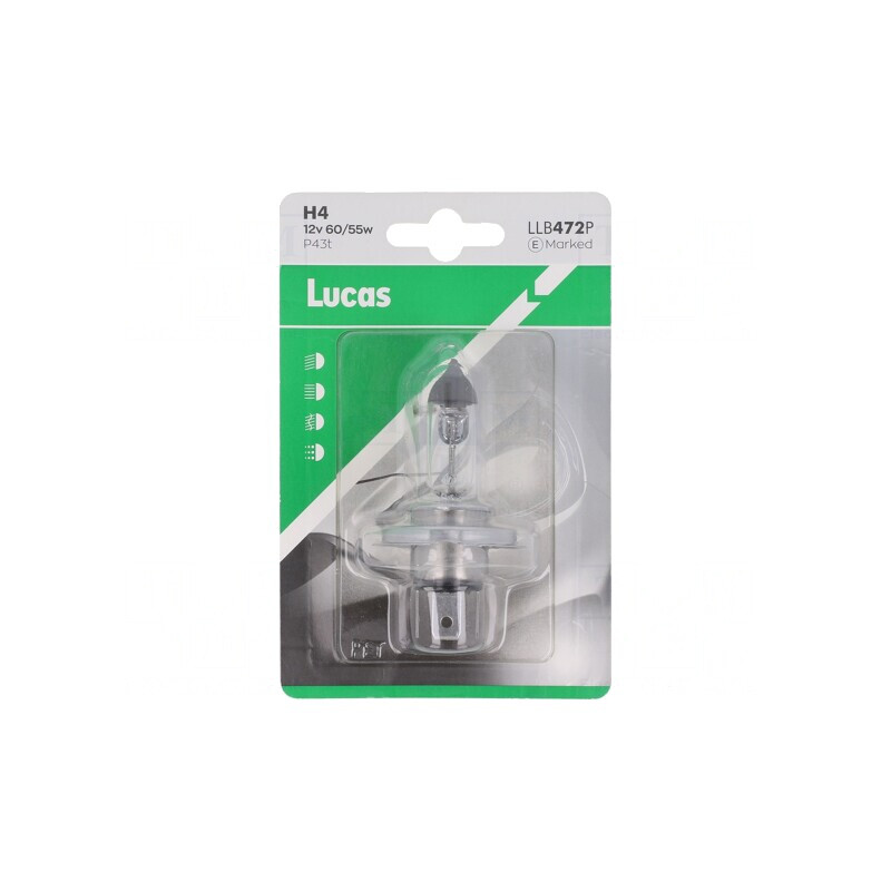 Lampă auto H4 12V 60/55W transparentă P43t LLB | Electronic-mag.ro | Componente Electronice Lampă auto H4 12V 60/55W transparentă P43t LLB | Electronic-mag.ro | Componente Electronice