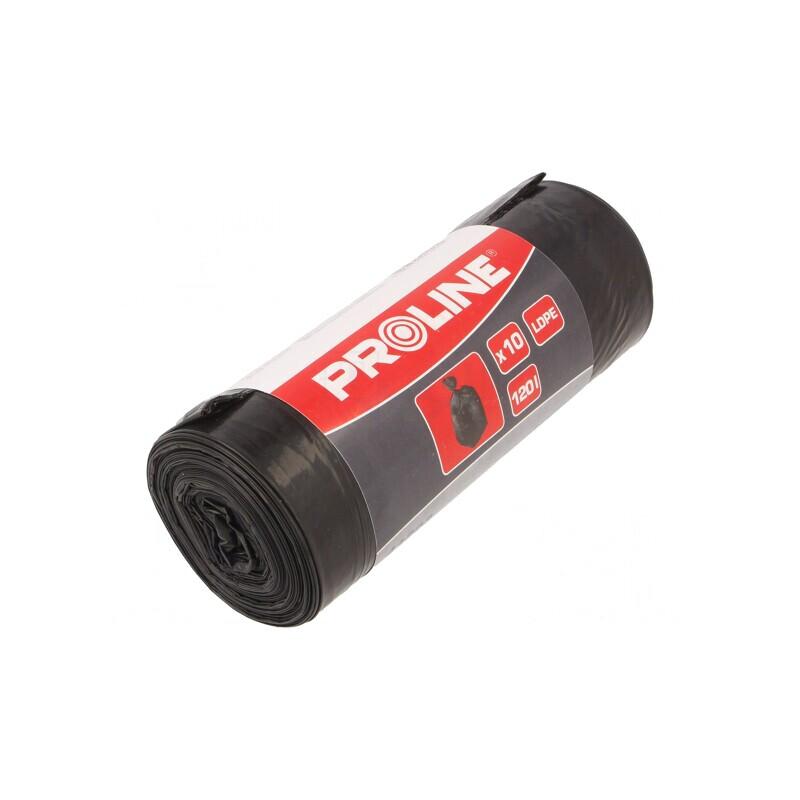 Saci gunoi LDPE negri 120L 10buc | Electronic-mag.ro | Componente Electronice