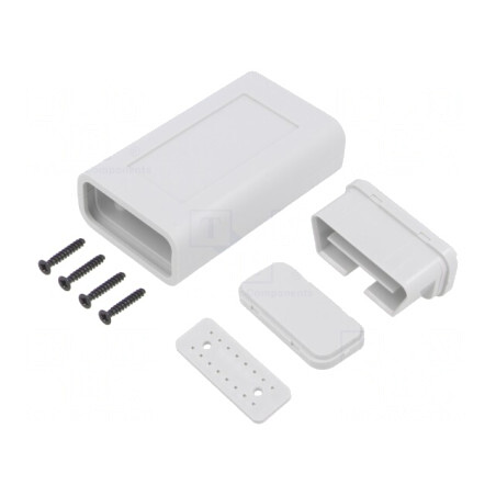 Carcasă OBD ABS Gri Deschis | Electronic-mag.ro | Componente Electronice