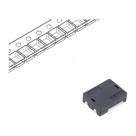 Filtru Anti-Interferențe 16VDC SMD 12,1x9,1x3,5mm | Electronic-mag.ro | Componente Electronice