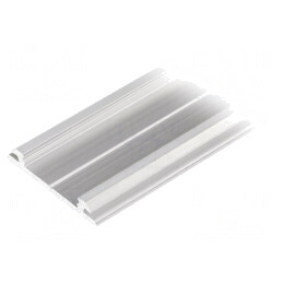 Profil Aluminiu Suprafețe LED 2m Natural | Electronic-mag.ro | Componente Electronice