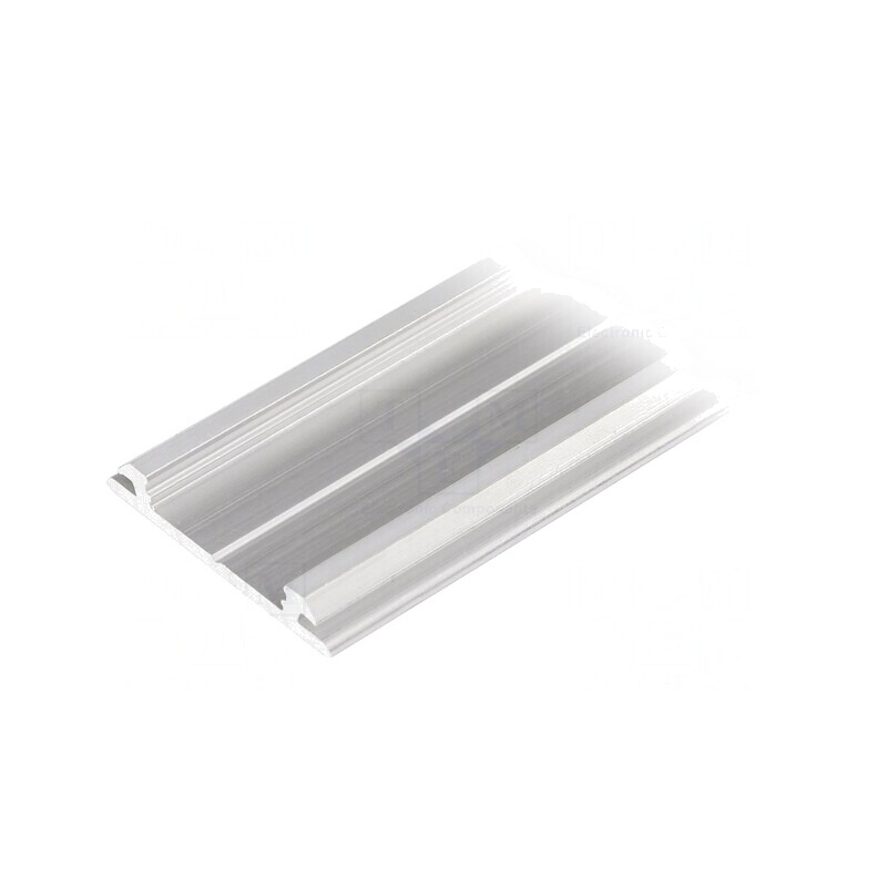 Profil Aluminiu Suprafețe LED 2m Natural | Electronic-mag.ro | Componente Electronice