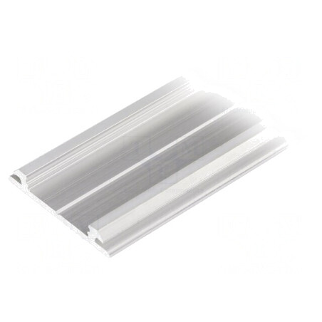 Profil Aluminiu Suprafețe LED 2m Natural | Electronic-mag.ro | Componente Electronice
