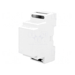 Carcasă DIN ABS Gri 88mm x 35mm x 59mm | Electronic-mag.ro | Componente Electronice