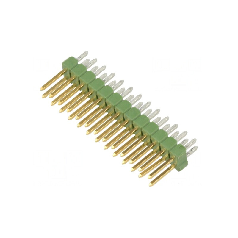 Conector pini tată 26 pini 2.54mm drept AMPMODU MOD II | Electronic-mag.ro | Componente Electronice