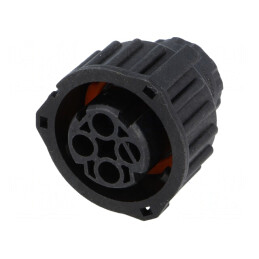 Conector circular 2.5mm mamă 3 pini pe cablu | Electronic-mag.ro | Componente Electronice