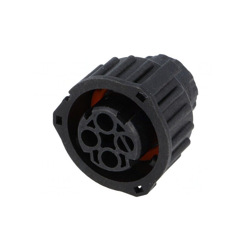 Conector circular 2.5mm mamă 3 pini pe cablu | Electronic-mag.ro | Componente Electronice