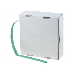 Manșon termocontractabil verde 3,2mm fără adeziv 2:1 | Electronic-mag.ro | Componente Electronice