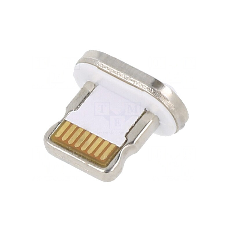 Adaptor magnetic USB 2.0 Apple Lightning Cablexpert | Electronic-mag.ro | Componente Electronice