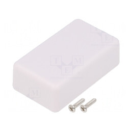Carcasă Universală ABS Albă IP40 35x60x20mm | Electronic-mag.ro | Componente Electronice