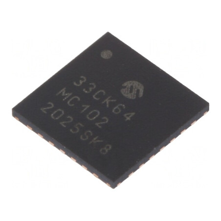 Microcontroler dsPIC 64kB 8kBSRAM UQFN28 | Electronic-mag.ro | Componente Electronice