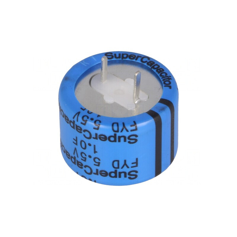 Supercondensator THT 1F 5.5V 7.62mm | Electronic-mag.ro | Componente Electronice