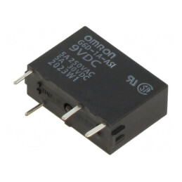 Releu Electromagnetic SPST-NO 9VDC 5A 250VAC PCB | Electronic-mag.ro | Componente Electronice