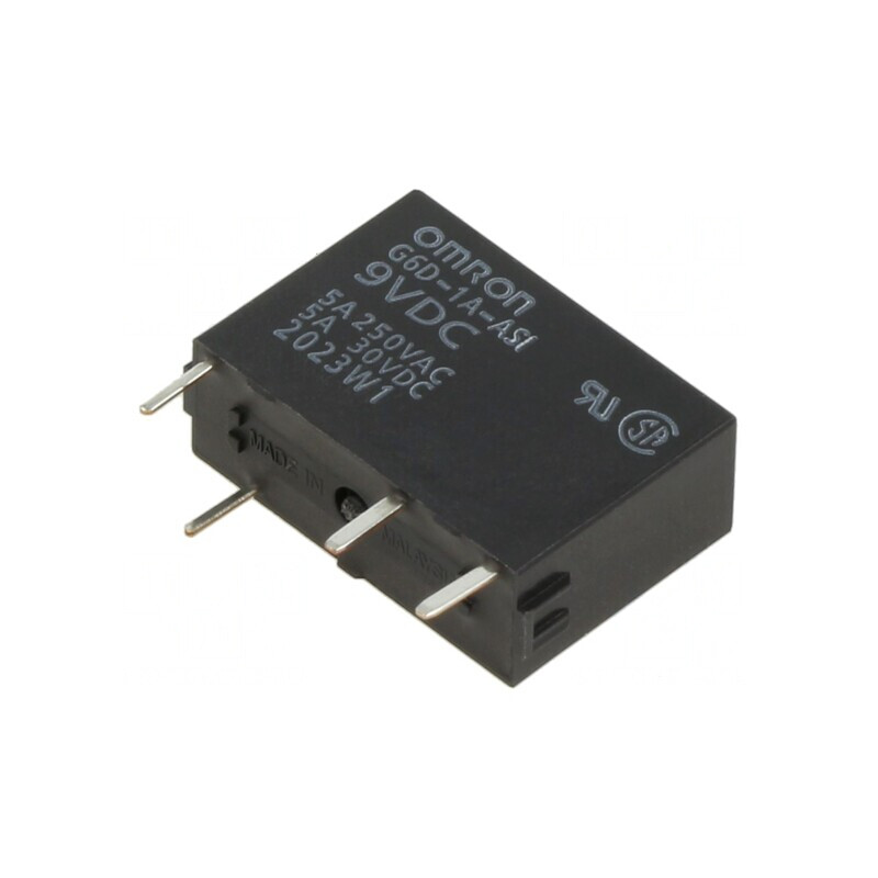 Releu Electromagnetic SPST-NO 9VDC 5A 250VAC PCB | Electronic-mag.ro | Componente Electronice