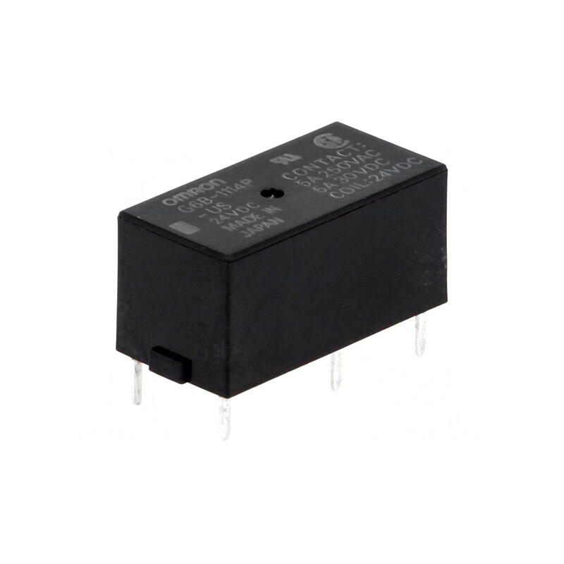 Releu electromagnetic 24VDC 5A SPST-NO | Electronic-mag.ro | Componente Electronice