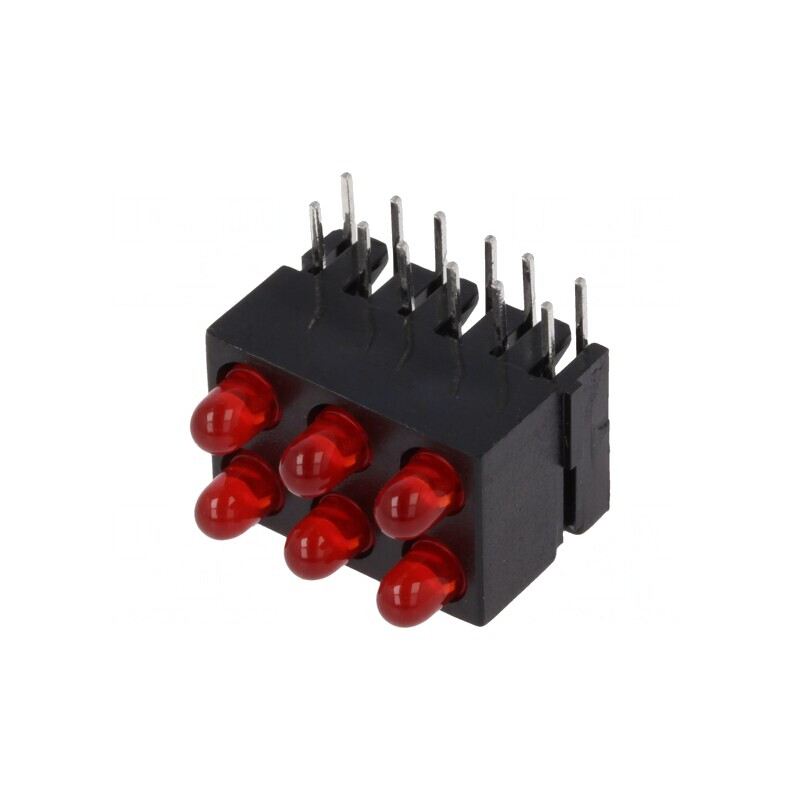 LED Roșu 2,8mm 6 Dioduri 20mA 60° 1,2-4mcd | Electronic-mag.ro | Componente Electronice LED Roșu 2,8mm 6 Dioduri 20mA 60° 1,2-4mcd | Electronic-mag.ro | Componente Electronice
