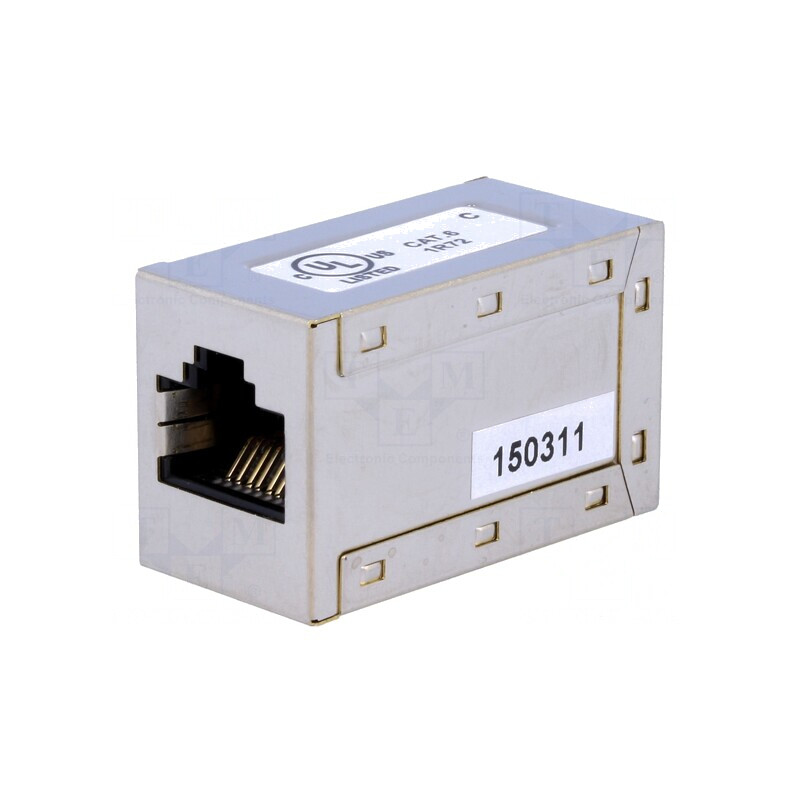 Adaptor Ecranat Cat 6 8P8C | Electronic-mag.ro | Componente Electronice