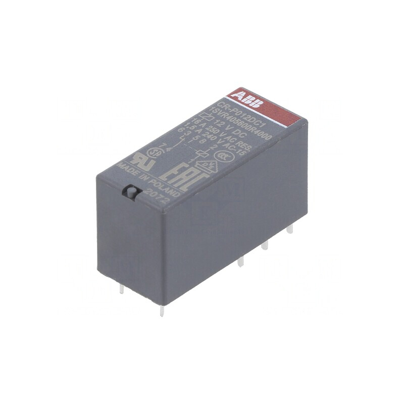 Releu Electromagnetic SPDT 12VDC 16A 250VAC PCB | Electronic-mag.ro | Componente Electronice
