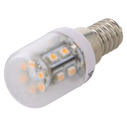 Lampă LED E14 1,2W Alb Cald 2700K | Electronic-mag.ro | Componente Electronice