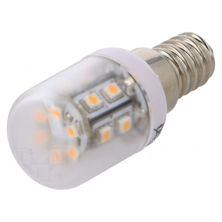 Lampă LED E14 1,2W Alb Cald 2700K | Electronic-mag.ro | Componente Electronice