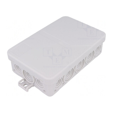 Cutie de Conexiuni IP55 Gri 85x130x37mm | Electronic-mag.ro | Componente Electronice