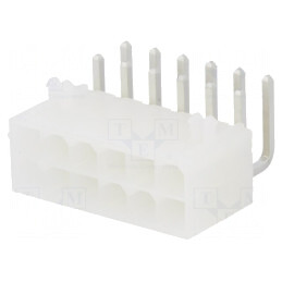 Soclu cablu-placă Mini-Fit Jr 4,2mm 12 pini 13A | Electronic-mag.ro | Componente Electronice