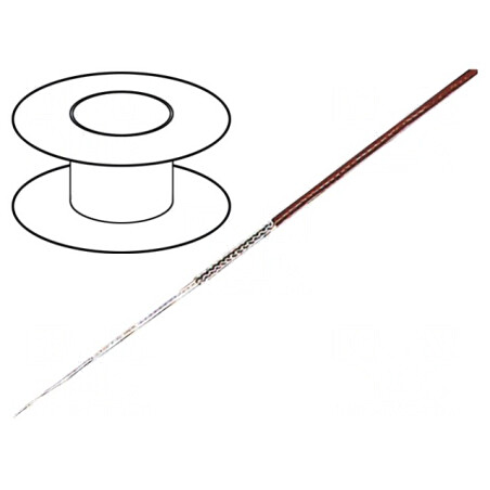 Cablu Coaxial RG178BU CCS 1,8mm Maro sau Alb | Electronic-mag.ro | Componente Electronice
