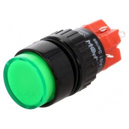 Comutator apăsare 2 poziții SPDT 3A 220VAC ON-(ON) | Electronic-mag.ro | Componente Electronice