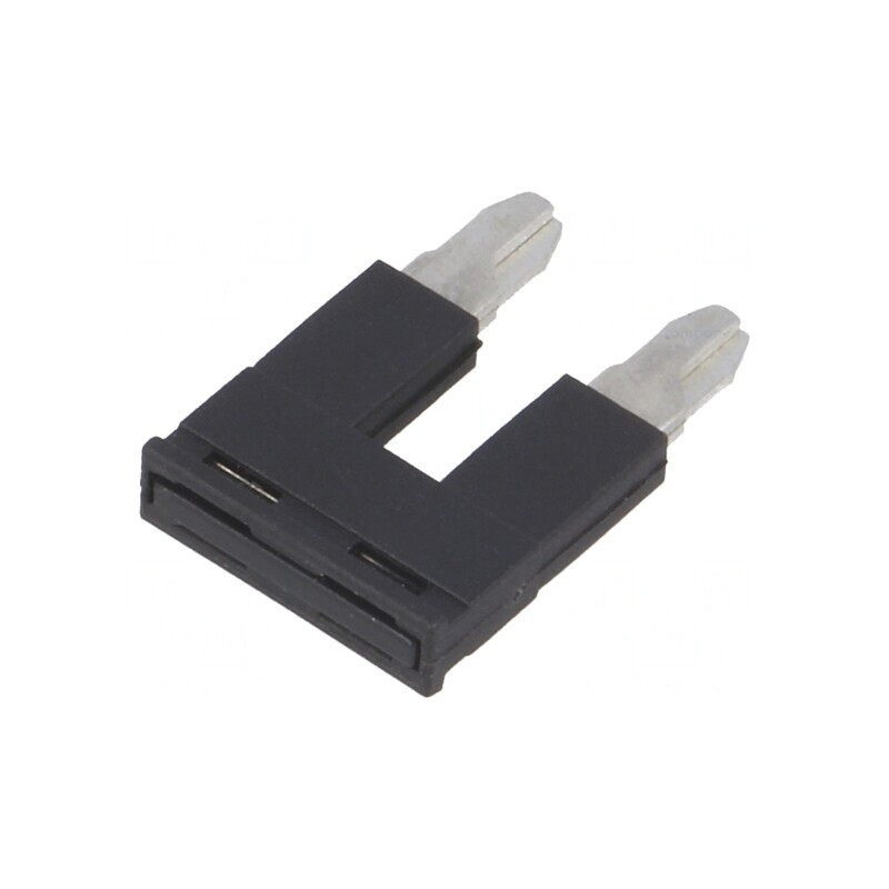 Punte cu șuruburi 2 piste neagră | Electronic-mag.ro | Componente Electronice