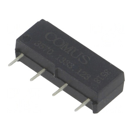 Releu Senzor Reed SPST-NO 12VDC 10W | Electronic-mag.ro | Componente Electronice