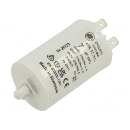 Condensator 7uF 425VAC pentru motoare | Electronic-mag.ro | Componente Electronice