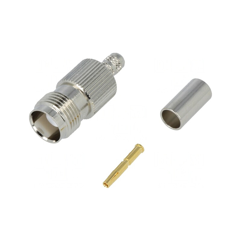 Mufă TNC Mamă 50Ω Crimpată POM Aurită | Electronic-mag.ro | Componente Electronice Mufă TNC Mamă 50Ω Crimpată POM Aurită | Electronic-mag.ro | Componente Electronice