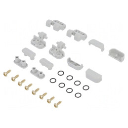 Set Balamale ABS Gri Deschis 2 Buc. | Electronic-mag.ro | Componente Electronice