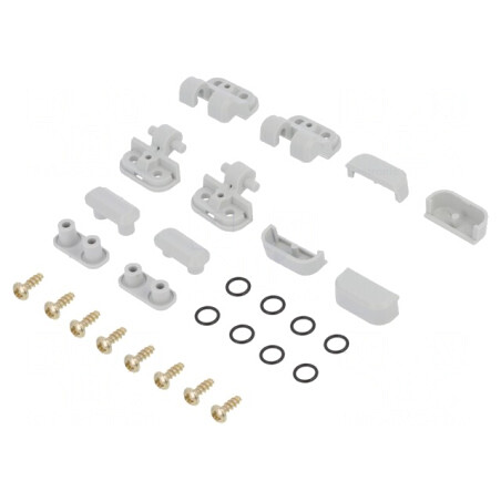 Set Balamale ABS Gri Deschis 2 Buc. | Electronic-mag.ro | Componente Electronice